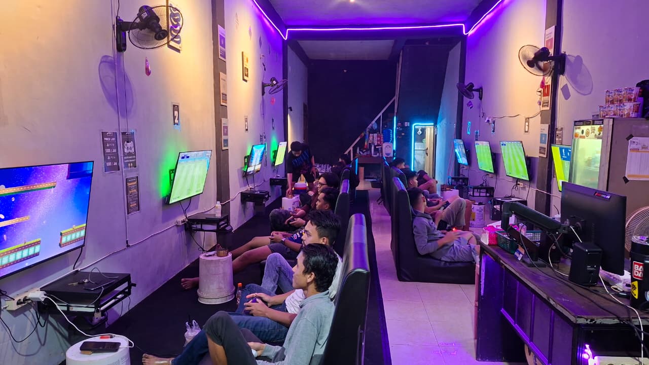 Suasana mabar rame